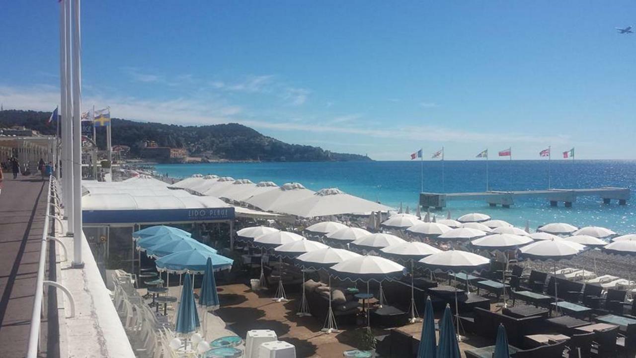 Beachfront Apartment Promenade Des Anglais Ницца Экстерьер фото