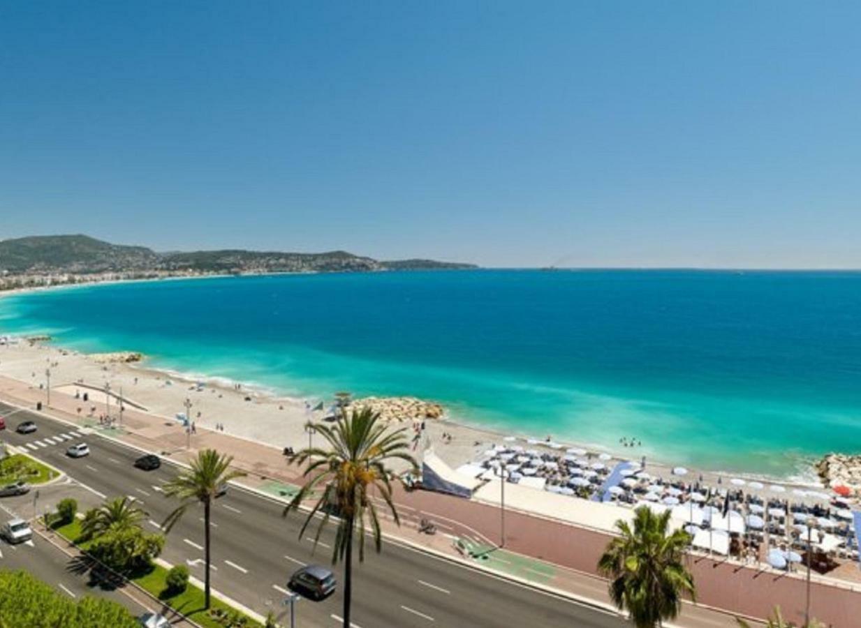 Beachfront Apartment Promenade Des Anglais Ницца Экстерьер фото