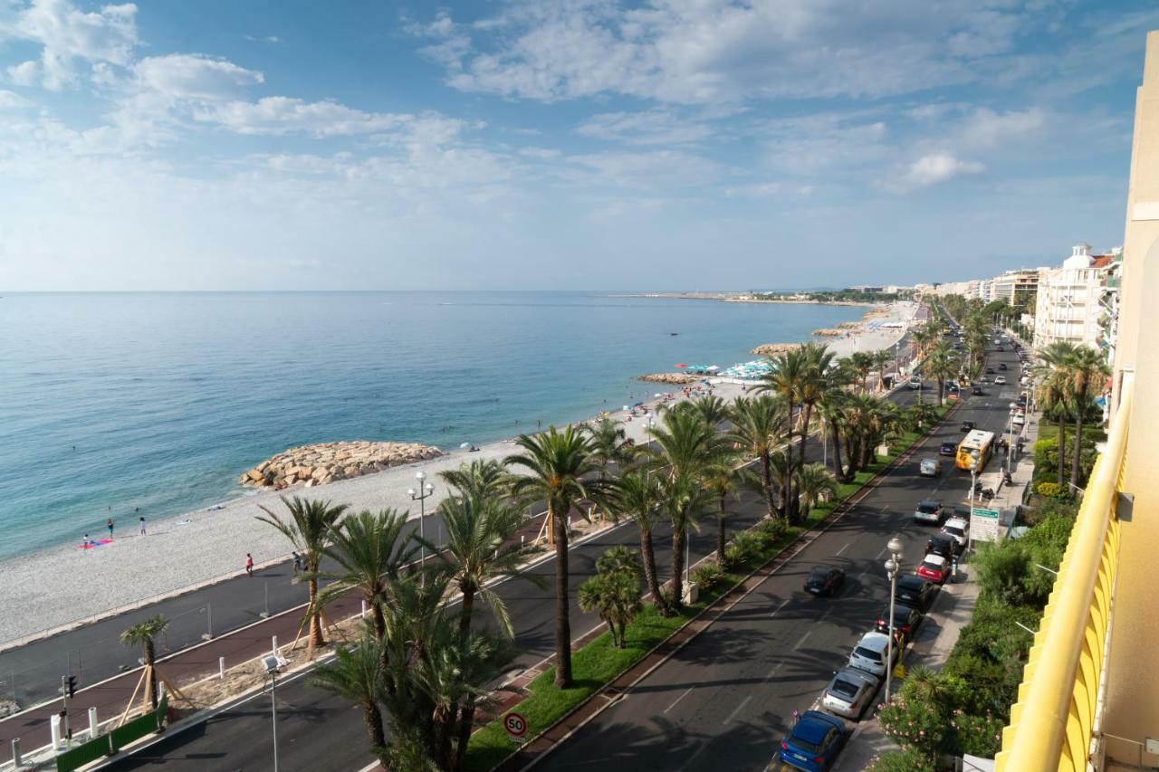 Beachfront Apartment Promenade Des Anglais Ницца Экстерьер фото